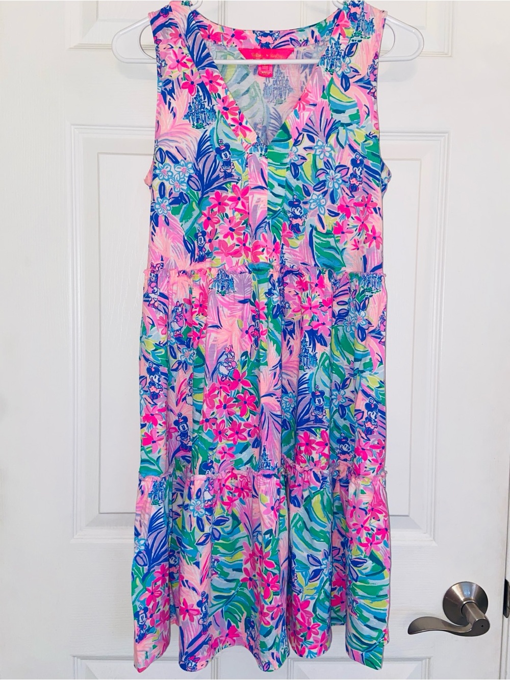 Lilly Pulitzer Lorina V-Neck Dress Multi Disney Dreamin